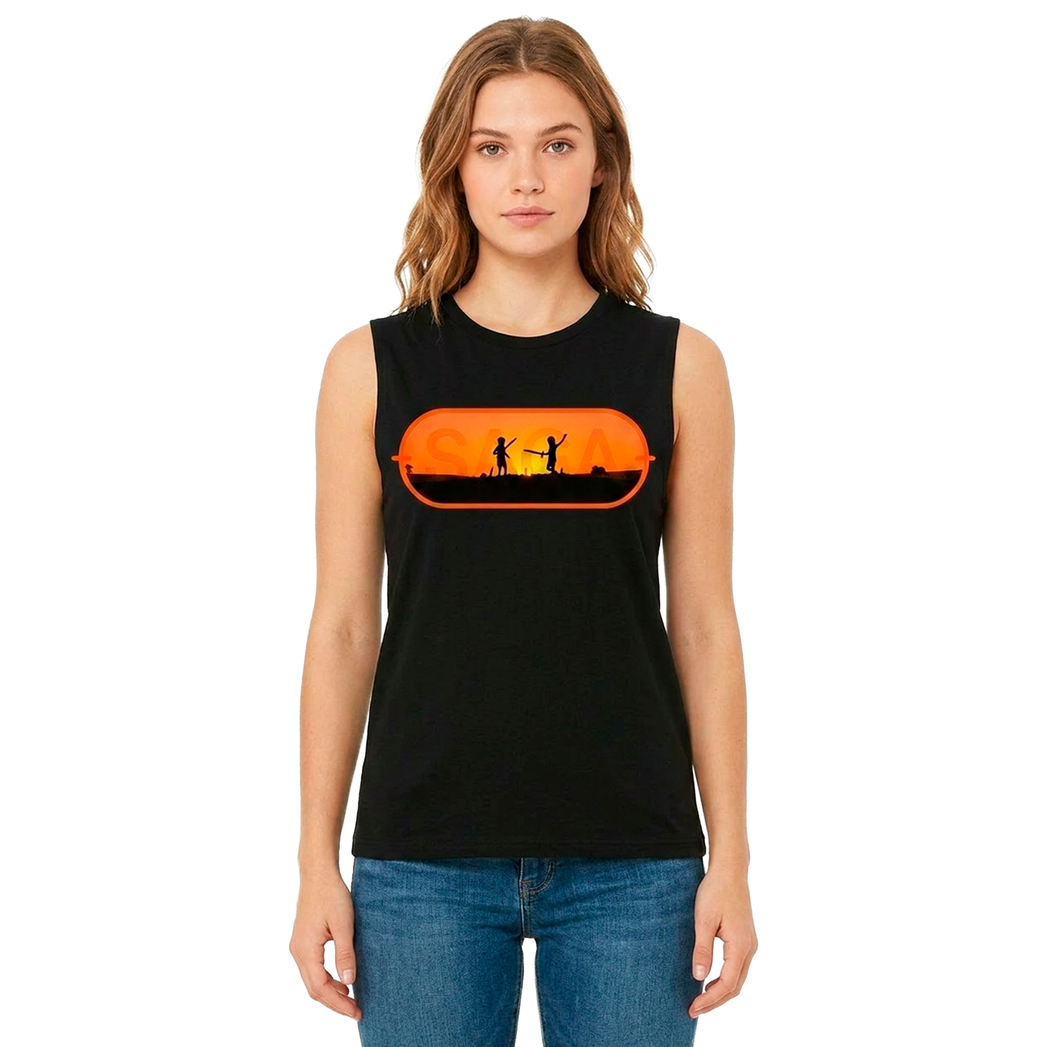 Swordplay Muscle Tank