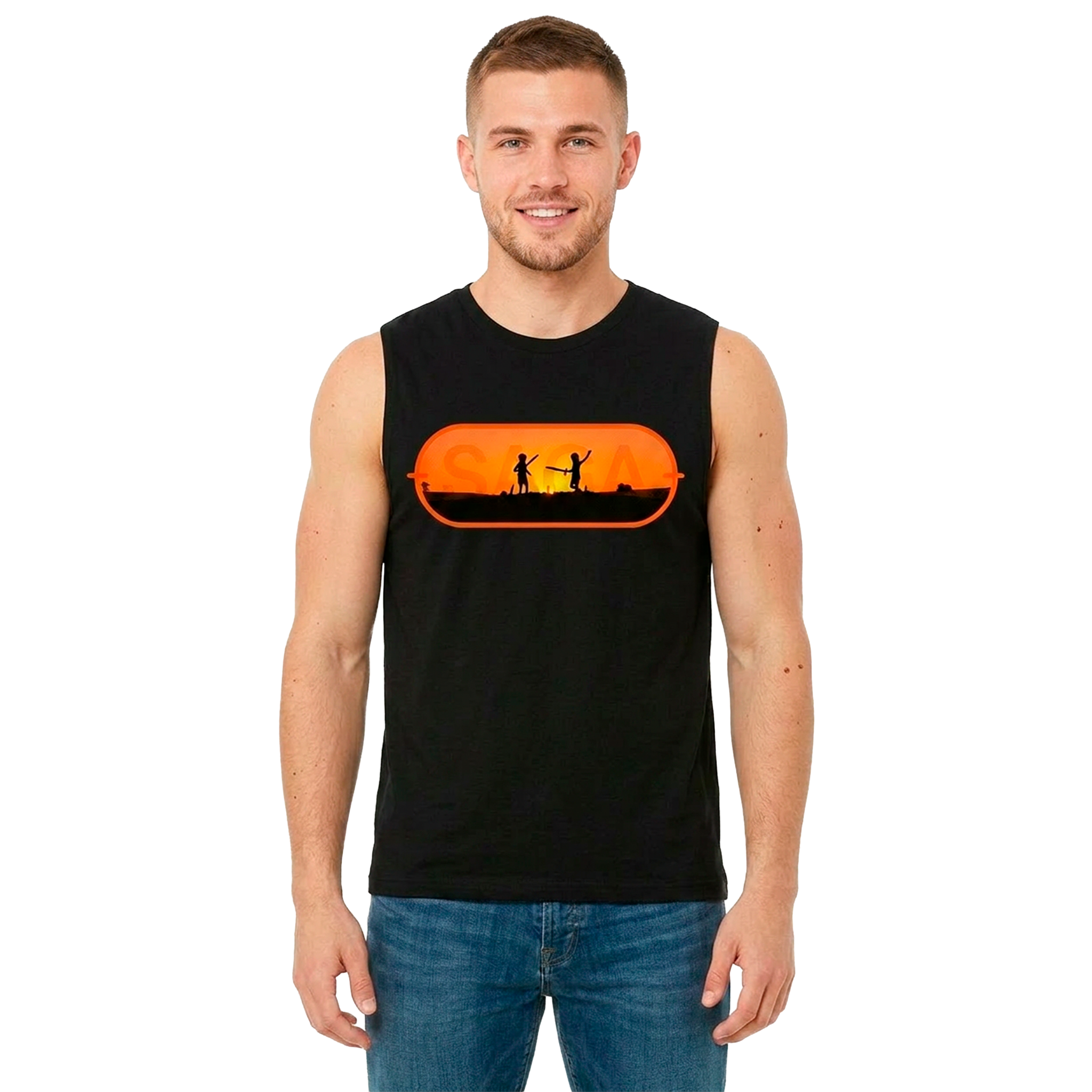 Swordplay Muscle Tank