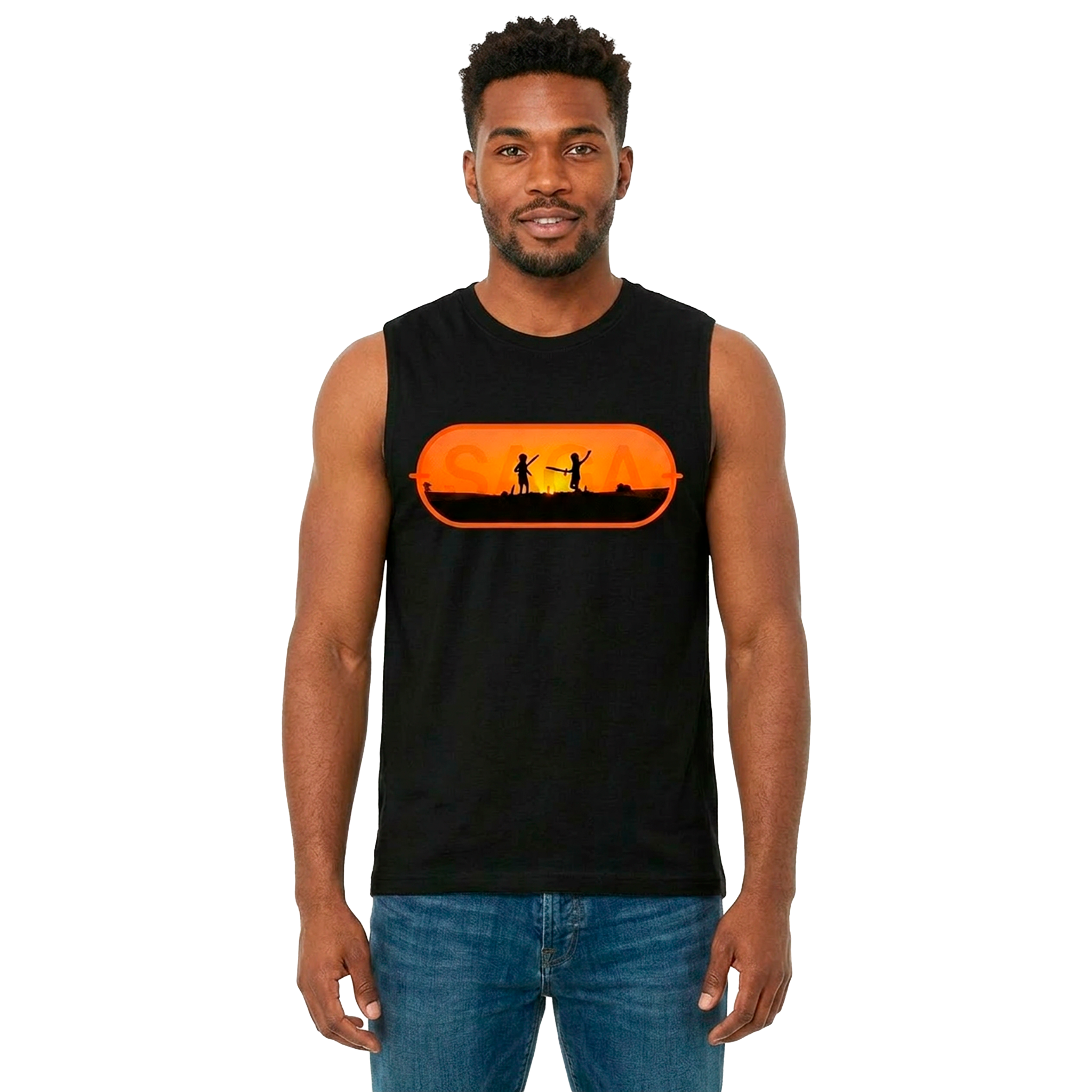 Swordplay Muscle Tank